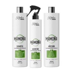 KIT CAUTERIZAÇÃO MAMONA 2X500ML - 1X240ML